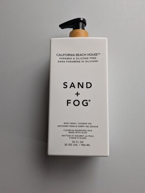 Sand + Fog California Beach House Body Wash